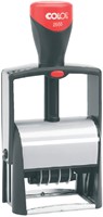 Woord-datumstempel Colop 2660 personaliseerbaar 37x58-3