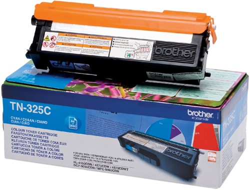 Tonercartridge Brother TN-325C blauw