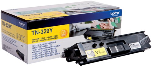 Tonercartridge Brother TN-329Y geel