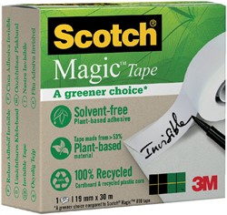 Plakband Scotch Magic 900 19mmx30m onzichtbaar mat