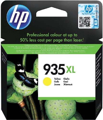 Inktcartridge HP C2P26AE 935XL geel HC