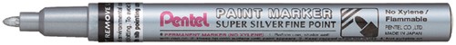 viltstift Pentel MSP10 rond 1.5mm zilver