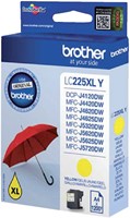 Inktcartridge Brother LC-225XLY geel HC