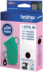 Inktcartridge Brother LC-227XLBK zwart HC