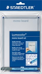Whiteboard Staedtler Lumocolor memo A5 met pen 305