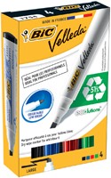 Viltstift Bic 1751 whiteboard schuin ass 3.7-5.5mm set à 4st-2