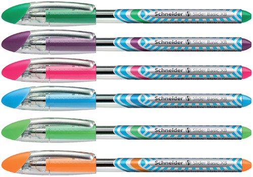 Rollerpen Schneider Slider basic extra breed 0.6mm lichtblauw-2