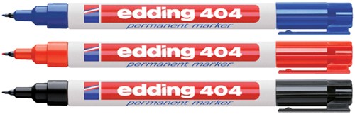 Viltstift edding 404 rond 0.75mm zwart-2