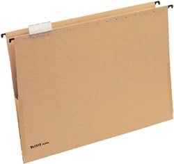 Hangmap Leitz Alpha® A3 met balg V-bodem natuurbruin 25 stuks