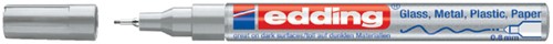 Viltstift edding 780 lakmarker rond zilver 0.8mm
