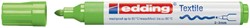 Viltstift edding 4500 textiel rond 2-3mm lichtgroen
