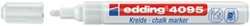 Krijtstift edding 4095 rond 2-3mm wit