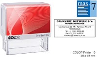 Tekststempel Colop Printer 50 personaliseerbaar 7regels 69x30mm