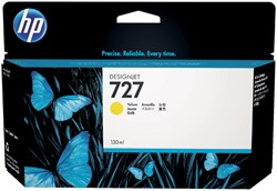 Inktcartridge HP B3P21A 130ml 727 geel