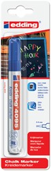 Krijtstift edding 4095 rond blauw 2-3mm  blister