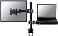 Laptoparm Neomounts D960 10-27 met klem zwart"