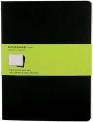 Moleskine Schrift 190x250mm blanco 240blz 70gr zwart