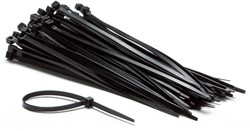 Inbindstrips IEZZY nylon 2.5x100mm D 20.5mm zwart 100 stuks