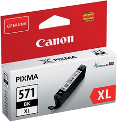 Inktcartridge Canon CLI-571XL HC zwart