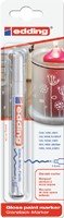 Viltstift edding 751 lakmarker rond 1-2mm wit blister à 1 stuk