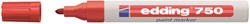 Viltstift edding 750 lakmarker rond rood 2-4mm