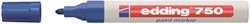 Viltstift edding 750 lakmarker rond blauw 2-4mm