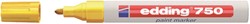 Viltstift edding 750 lakmarker rond geel 2-4mm