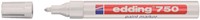 Viltstift edding 750 lakmarker rond 2-4mm wit blister à 1 stuk-2