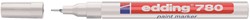 Viltstift edding 780 lakmarker rond wit 0.8mm