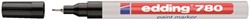 Viltstift edding 780 lakmarker rond zwart 0.8mm