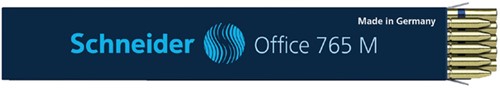 Balpenvulling Schneider 765 Office 0.4mm blauw-2