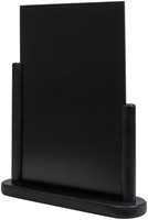 Krijtbord Securit 323x270x71mm zwart hout