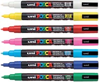 Verfstift Posca PC3M fijn lichtblauw-2