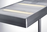 Vloerlamp Hansa led Maxlight aluminium-2