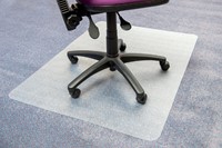 Stoelmat Floortex PVC 120x150cm voor zachte vloeren-3