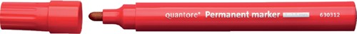 Permanent marker Quantore rond 1-1.5mm rood