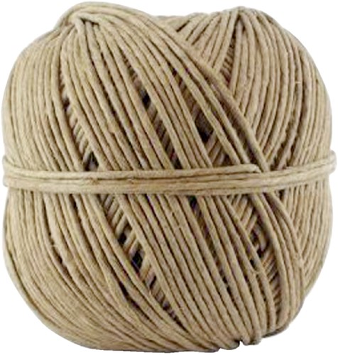 Touw vlastouw 3-draads Ø±2,4mm 100gr ca 50meter