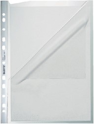 Showtas Leitz Premium links open 0.13mm PP A4 transparant 100 stuks