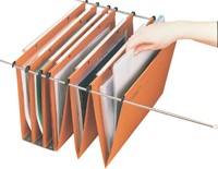 Hangmap Esselte Orgarex Kori 10402 verticaal V-bodem oranje-2