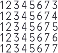 Numeroteur Reiner B2 13043 6 cijfers 5.5mm metaal-2