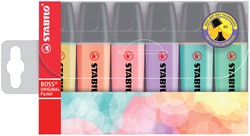 Markeerstift STABILO Boss Original 70/6 etui à 6 kleuren