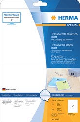Etiket HERMA 4683 210X148mm wit 50stuks