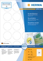 Etiket HERMA 4476 40mm 2400st
