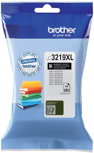 Inktcartridge Brother LC-3219XLBK zwart HC