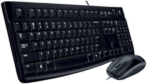 Toetsenbord Logitech K120 Qwerty +muis zwart-3