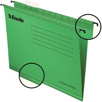 Hangmap Esselte Classic folio V-bodem groen