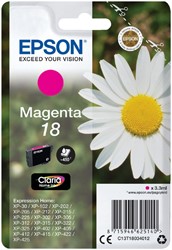 Inktcartridge Epson  18 T1803 rood