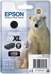 Inktcartridge Epson 26XL T2621 zwart