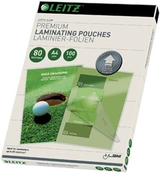 Lamineerhoes Leitz ILAM A4 2x80micron 100stuks