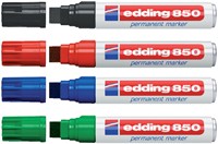 Viltstift edding 850 blokpunt blauw 5-16mm-2